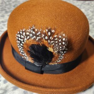 Betmar Women’s Wide-Brim Wool Fedora – Beige – Style WPL-4386 – Like New Betmar Women main image 4